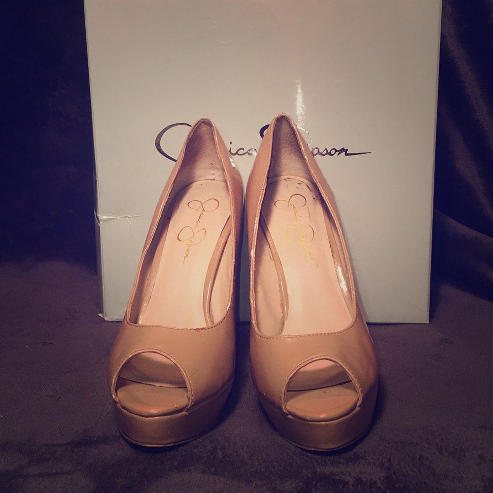 Heels, women's, shoes size 8